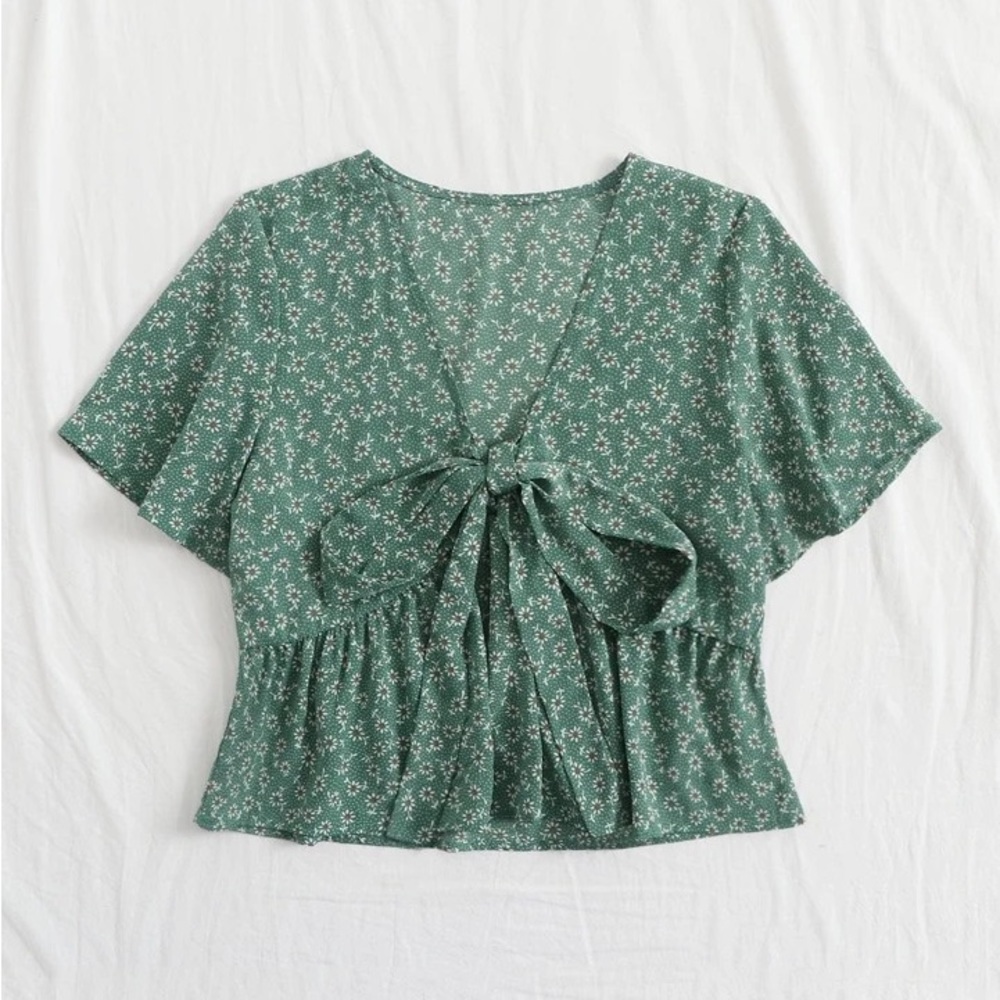 Shein Floral Print Top